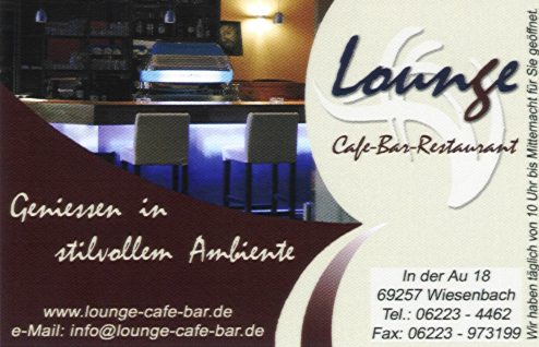 Lounge - Wiesenbach